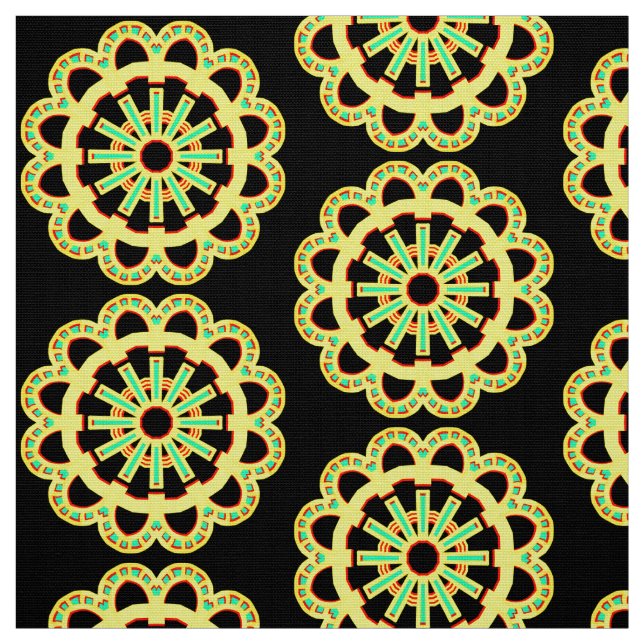 Mandala Pattern 110714(09) Stoff (Muster)