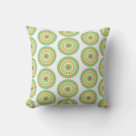 Mandala Pattern Colorful Boho Kissen