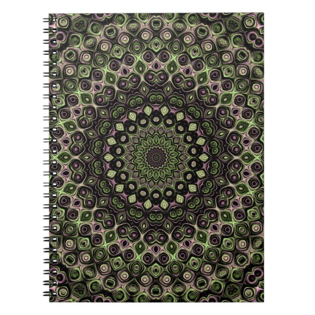 Mandala Pattern Notizblock (Vorderseite)