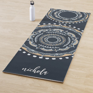 Mandala Pattern Personalisiert Yogamatte