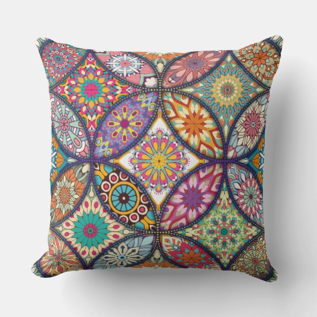 Mandala Pattern - Pillow Kissen (Vorderseite)