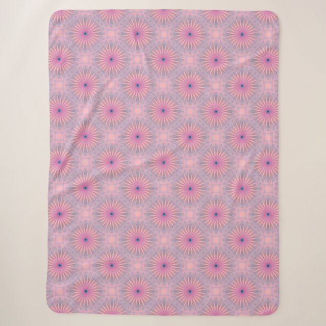 Mandala Pattern Sherpadecke (Vorderseite)