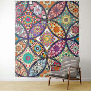 Mandala Pattern - Tapestry Wandteppich