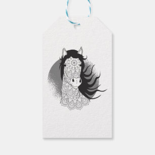 Mandala Pferdeliebhaberin Cowgirl Prinzessin Cowbo Geschenkanhänger