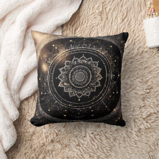 Mandala Pillow für inneren Frieden Kissen (Decke)