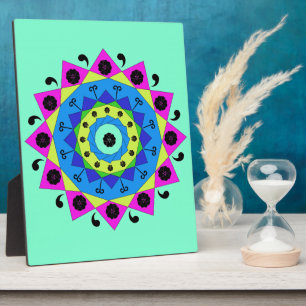 Mandala Plaque Fotoplatte