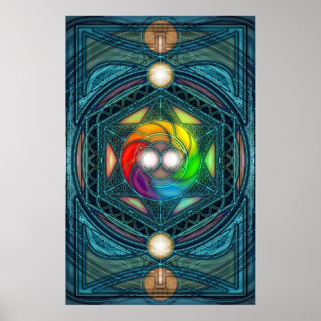 Mandala Poster (Vorne)
