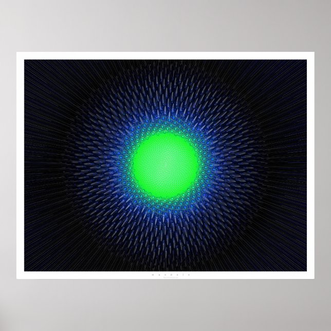 Mandala Poster (Vorne)