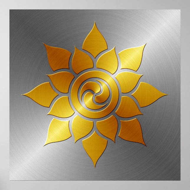 Mandala Poster (Vorne)