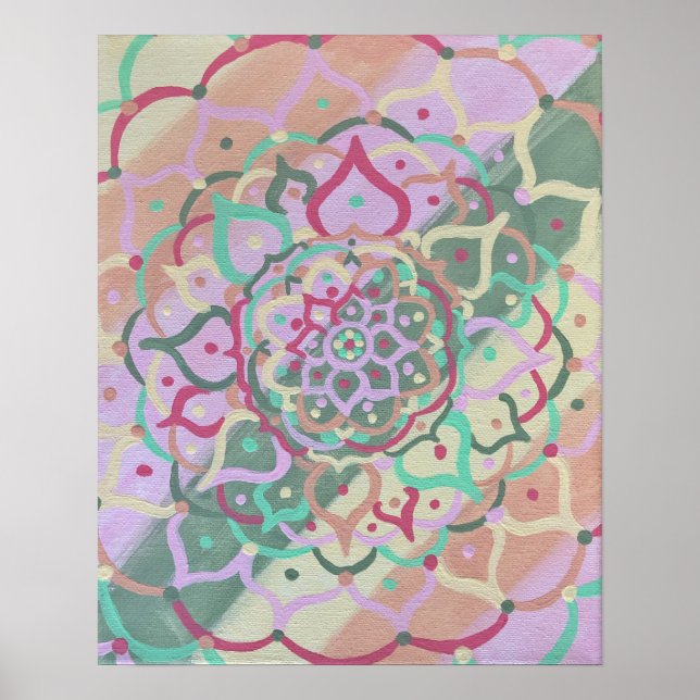 Mandala Poster (Vorne)