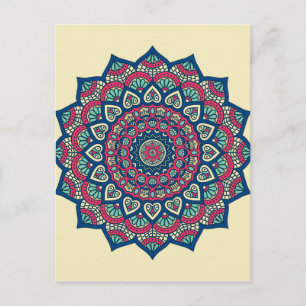 Mandala Postkarte