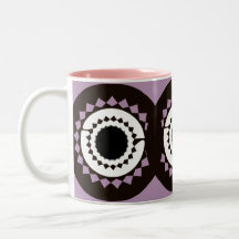 Mandala Print Tasse