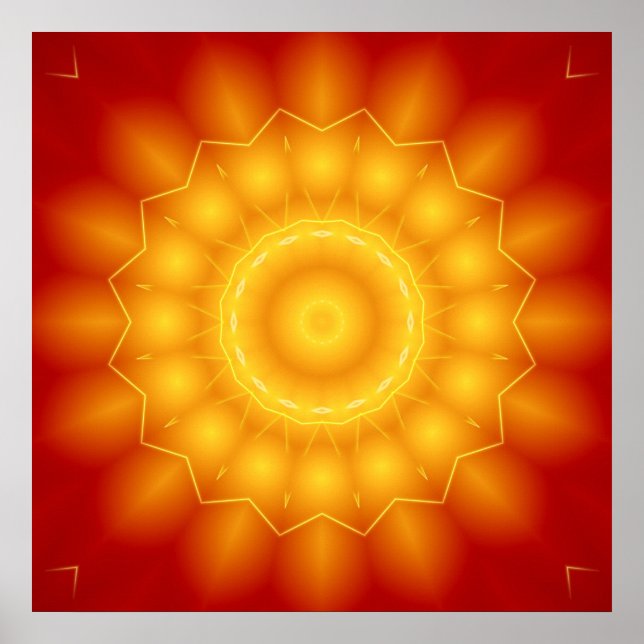 Mandala Pure Energy 1 Poster (Vorne)