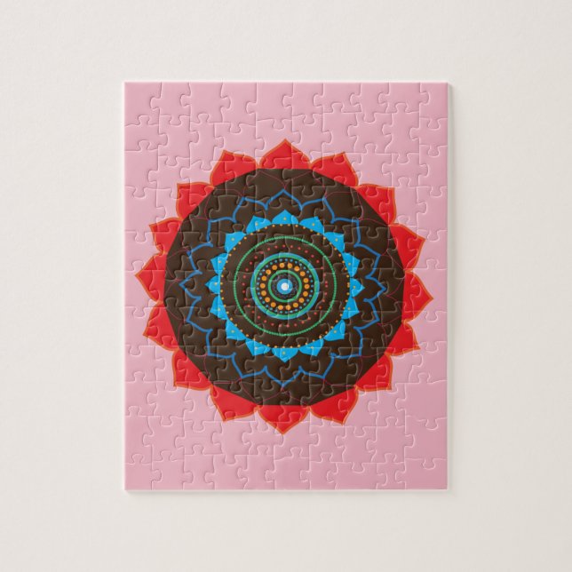 Mandala Puzzle (Vertikal)