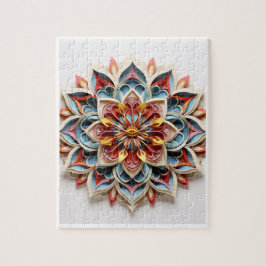 Mandala Puzzle, 8 Zoll x 10 Zoll, 110 Stück