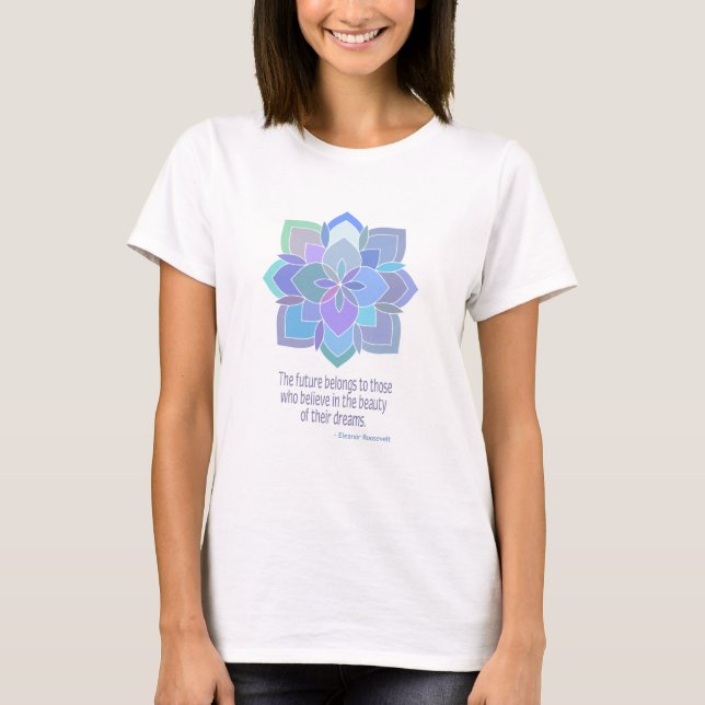 Mandala Roosevelt Beauty T-Shirt (Vorderseite)