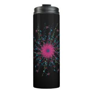 Mandala Rosa Thermosbecher