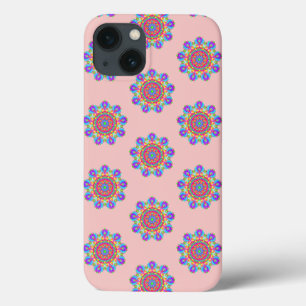 Mandala rose Motif Boho iPhone / coque ipad