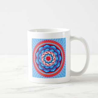 Mandala-Rosette Kaffeetasse