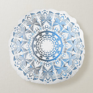 Mandala Round Throw Pillow - Rundes Kissen