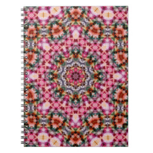 Mandala rund um Kaleidoskop Zierdekoration c Notizblock