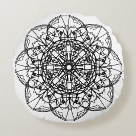 Mandala Rundes Kissen