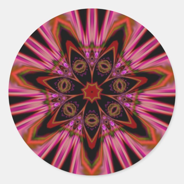 Mandala Sacred Circles #003 Aufkleber (Vorderseite)