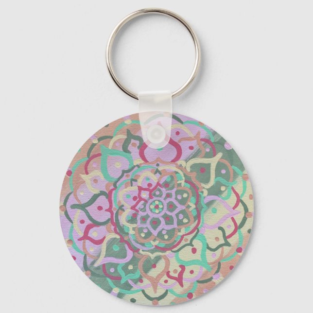 Mandala Schlüsselanhänger (Vorderseite)