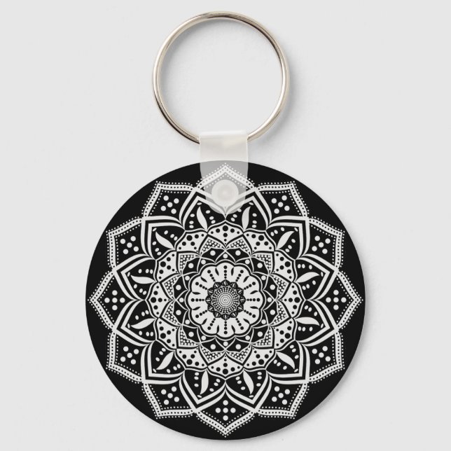 Mandala Schlüsselanhänger (Vorderseite)