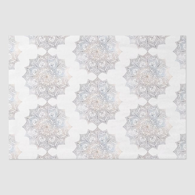Mandala Serie Design 26 Seidenpapier (Vorderseite)