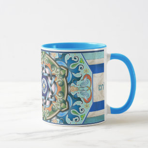Mandala Shalom Tasse