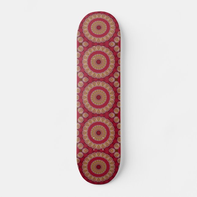 Mandala Skateboard (Vorderseite)