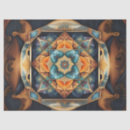 Mandala Softly Color Decodipage Seidenpapier