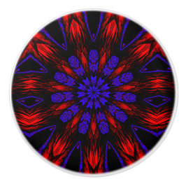 Mandala Southwestern Hippie Boho Chic Bohemisch Keramikknauf