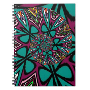 Mandala Spiral Design Notizblock