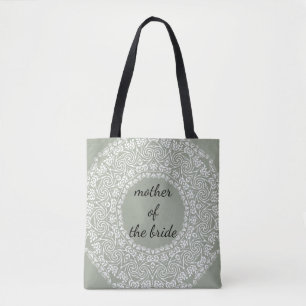 Mandala-Spitze-Mutter des Braut-Hochzeits-Strudels Tasche