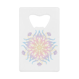 Mandala Sprite Burst Geldbeutel Flaschenöffner