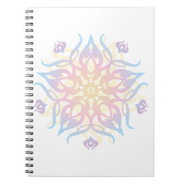 Mandala Sprite Burst Notizblock