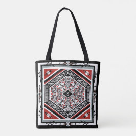 Mandala Stammes Nouveau Tasche