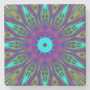 Mandala Steinuntersetzer