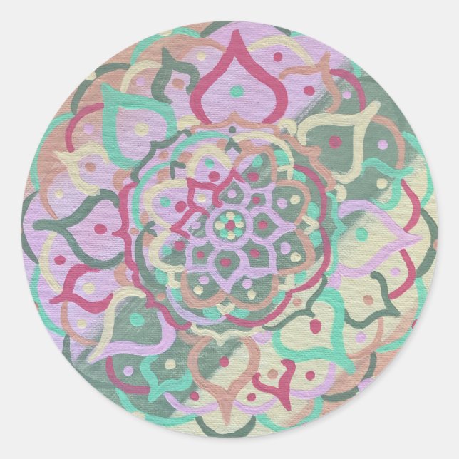 Mandala Stickers (Vorderseite)