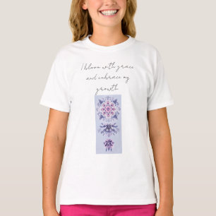 Mandala T-Shirt de Serenity en fleurs