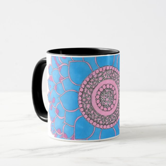 Mandala Tasse (Vorderseite Links)
