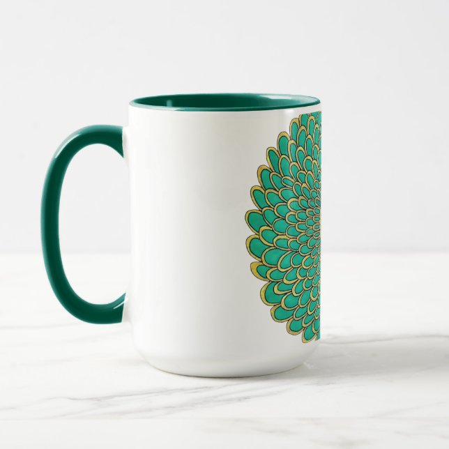 Mandala-Tasse Tasse (Links)