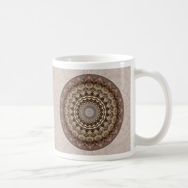 Mandala teint par thé • Tasse (Droite)