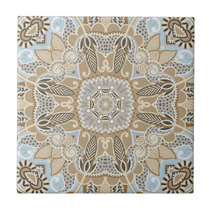 Mandala Tile Pattern Fliese