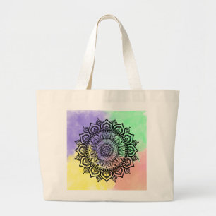 Mandala Tote Bag Jumbo Stoffbeutel