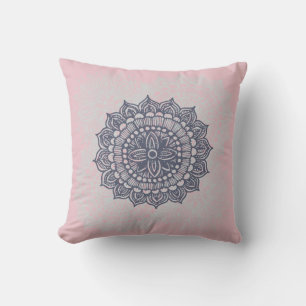 Mandala-Tracery-Verzierung Wurfkissen Kissen