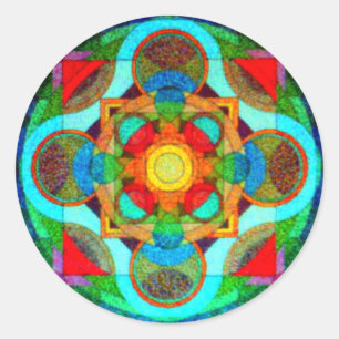 Mandala, un autocollant à énergie positive