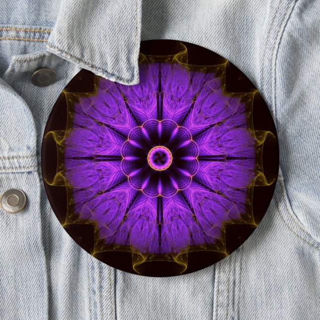 Mandala Violet Button (Beispiel)